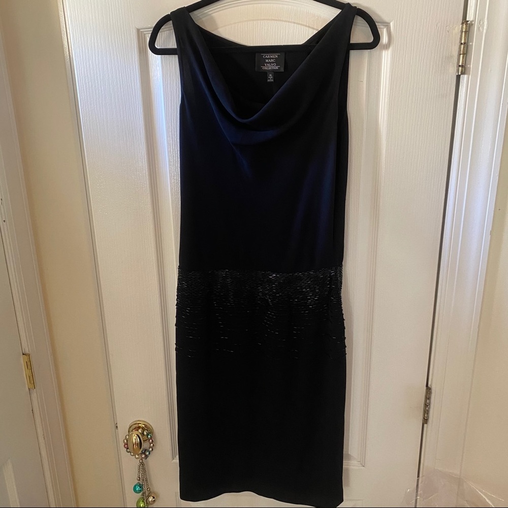 Carmen Marc Valvo Collection Cocktail Dress